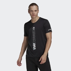 Áo Phông Adidas Nam Chính Hãng - Terrex Agravic Tee - Đen | JapanSport HA7556
