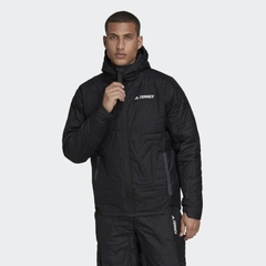 Áo Khoác Adidas Chính Hãng - Terrex PrimaLoft Hooded Padded - Đen | JapanSport GQ3698
