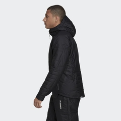 Áo Khoác Adidas Chính Hãng - Terrex PrimaLoft Hooded Padded - Đen | JapanSport GQ3698