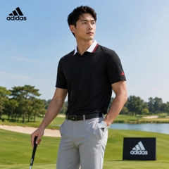 Áo Polo Adidas Chính Hãng - Twistknit Beyond - Màu Đen | JapanSport IM7863
