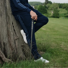 Quần Dài Adidas Chính Hãng - Essentials 3-Stripes Fleece Sweatpants - Màu Xám | JapanSport IJ8888