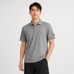 Áo Polo Adidas Nam Chính Hãng - Ultimate365 Heather Polo Shirt - Màu Xám | JapanSport GM0271
