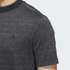 Áo Polo Adidas Nam Chính Hãng - Ultimate365 PIqué Mock Collar Polo Shirt - Màu đen | JapanSport IU4407