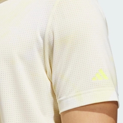 Áo Polo Adidas Nam Chính Hãng - Ultimate365 Printed Mesh Polo Shirt - Màu vàng | JapanSport JF4892