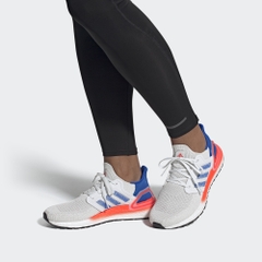 Giày chạy Addias Chính Hãng - UltraBoost 20 Nam Nữ - Trắng | JapanSport - EG0708