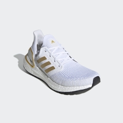 Giày chạy Adidas Chính Hãng - Ultraboost 20 - White/Gold | JapanSport - EG0727