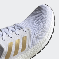 Giày chạy Adidas Chính Hãng - Ultraboost 20 - White/Gold | JapanSport - EG0727