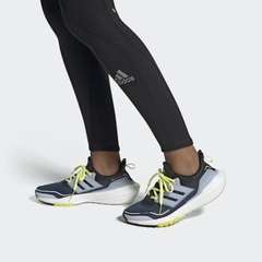 Giày chạy Adidas Chính Hãng - UltraBoost 21 COLD.RDY - Xanh | JapanSport S23754