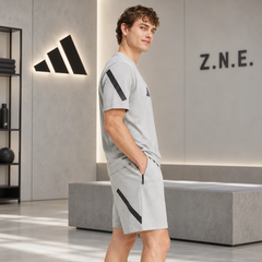 Bộ thể thao Adidas Nam Chính Hãng - Z.N.E. Tee - Màu Xám | JapanSport JF2457  JJ4892