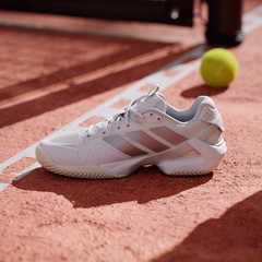 Giày Tennis Nữ Adidas Chính Hãng - adizero Ubersonic - Màu Trắng | JapanSport JS2890