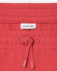 Quần Dài Lacoste Chính hãng - Women's Cotton Sweatpants - Màu Đỏ | JapanSport XF0343-51-ZV9