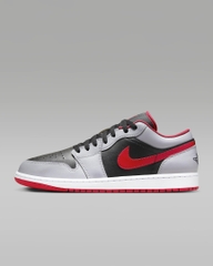 Giày Nike Nam Chính Hãng - Air Jordan 1 Low - Màu Xám/Đen | JapanSport 553558-060