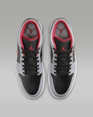 Giày Nike Nam Chính Hãng - Air Jordan 1 Low - Màu Xám/Đen | JapanSport 553558-060