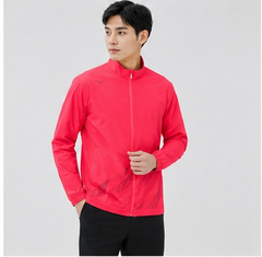 Áo Khoác Mizuno Chính Hãng - Hero Stretch - Màu Hồng | JapanSport E2MEA506-06