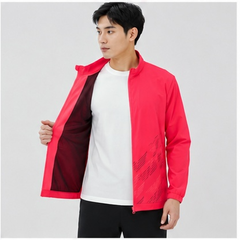 Áo Khoác Mizuno Chính Hãng - Hero Stretch - Màu Hồng | JapanSport E2MEA506-06