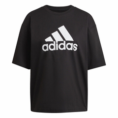 Áo Adidas nữ Chính Hãng - Future Icons Badge of Sport T-Shirt - Màu Xanh | Japansport HK0504