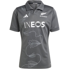 Áo Polo Adidas Nam Chính Hãng - All Blacks Rugby Training Jersey - Đen | JapanSport IS2889