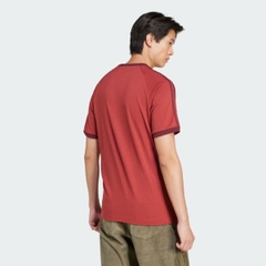 Áo Phông Adidas Nam Chính Hãng - Adicolor Classics 3-Stripes Tee - Màu Đỏ Ruby | JapanSport JN7019