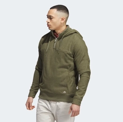 Áo Hoodie Golf Adidas Chính Hãng - Adidas Men’s Go-To Quarter Zip Hoodie - Màu xanh | JapanSport II7846