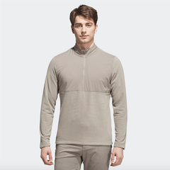 Áo Khoác Adidas Chính Hãng - Ultimate365 Cozy Quarter Zip - Màu be | JapanSport KA9873