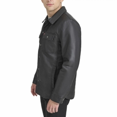 Áo Khoác da Levi's Chính Hãng - da nhân tạo Sherpa Lined Trucker - Màu đen | JapanSport 1521597-black