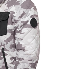 Áo Khoác Levi's Chính Hãng - Diamond Quilted Sherpa Lined Bomber Jacket - Màu Kem | JapanSport LM1RN592-4w1