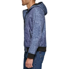 Áo Khoác Levi's Chính Hãng - Hooded Water Resistant Softshell Bomber - Màu Xanh | JapanSport LM9RP750-fbc