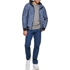 Áo Khoác Levi's Chính Hãng - Hooded Water Resistant Softshell Bomber - Màu Xanh | JapanSport LM9RP750-fbc