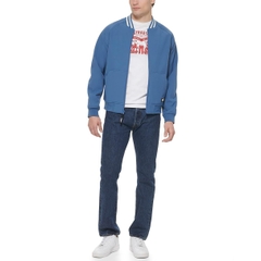 Áo Khoác Levi's Chính Hãng - Softshell Varsity Bomber Jacket - Màu Xanh | JapanSport LM3RP700-nvy