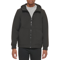 Áo Khoác Levi's Chính Hãng - Water-Resistant Soft Shell Trail Hoodie Jacket - Màu đen | JapanSport LM3OP196-BLK