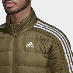 Áo Khoác lông vũ Adidas Nam Chính Hãng - Essentials Down Jacket - Olive | Japababy GT9168