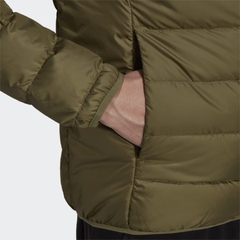 Áo Khoác lông vũ Adidas Nam Chính Hãng - Essentials Down Jacket - Olive | Japababy GT9168