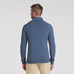 Áo Khoác Puma Nam Chính Hãng - CLOUDSPUN Fleece Men's Quarter-Zip Top - Màu Xanh | JapanSport 629567-01
