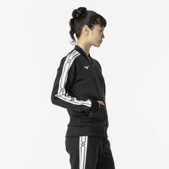 Áo Mizuno Chính Hãng - MC Line Stretch Sweat Track Jacket - Đen | JapanSport 32MCB335-09