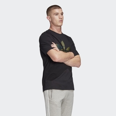 Áo Phông Adidas Chính hãng - Big Logo Camo Tee - Đen | JapanSport FM3338