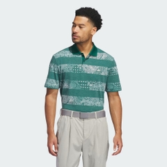 Áo Polo Adidas Nam Chính Hãng - Áo Polo Họa Tiết Go-to - Màu xanh | JapanSport IT2365