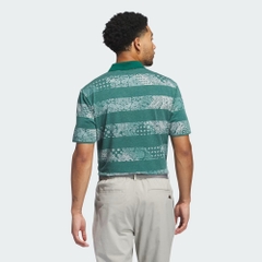 Áo Polo Adidas Nam Chính Hãng - Áo Polo Họa Tiết Go-to - Màu xanh | JapanSport IT2365