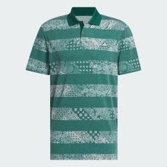 Áo Polo Adidas Nam Chính Hãng - Áo Polo Họa Tiết Go-to - Màu xanh | JapanSport IT2365