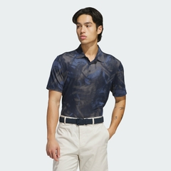 Áo Polo Adidas Nam Chính Hãng - Ultimate365 Printed Mesh Polo Shirt - Màu navy | JapanSport JN9074