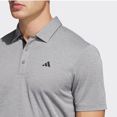 Áo Polo Golf Adidas Nam Chính Hãng -  Drive Heather Golf Polo Shirt - Màu xám | JapanSport IA5450