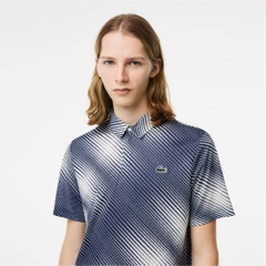 Áo Polo Lacoste Nam Chính hãng - Áo Polo Golf Lacoste Nam Dáng Suông Chống Tia UV - Màu Xanh | JapanSport DH5175-51-EV0