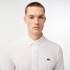 Áo Polo Lacoste Chính hãng - Sport Textured Breathable Golf - Màu Trắng | JapanSport DH6844-51-001