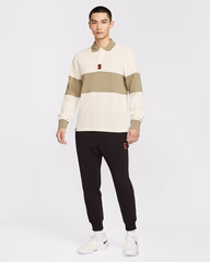 Áo Polo Nike Nam Chính Hãng - Heritage Tennis Long-Sleeve Polo - Màu be | JapanSport HQ1749-110