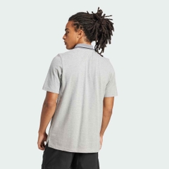 Áo Polo Adidas Nam Chính Hãng - Piqué Small Logo Essentials Polo Shirt - Màu Xám | JapanSport JE9022