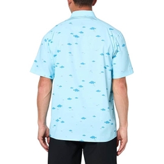 Áo Sơ mi Under Armour Chính hãng - Dockside Short Sleeve T-Shirt - Màu Xanh | JapanSport 376577-494