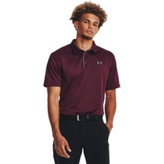 Áo Polo Under Armour Chính hãng - UA Tech™ Polo - Màu Đỏ mận | JapanSport 1290140-601