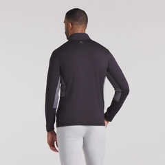 Áo Dài Tay Nam Puma Chính Hãng - Pure 2.0 Golf Quarter-Zip Men - Màu đen | JapanSport 628858-01
