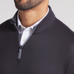 Áo Dài Tay Nam Puma Chính Hãng - Pure 2.0 Golf Quarter-Zip Men - Màu đen | JapanSport 628858-01