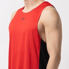 Áo Reebok Nam Chính Hãng - Tops Basketball Mesh Tank - Màu Đỏ | JapanSport 100204110