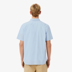 Áo Polo Lacoste Chính hãng - Gingham Fit Short-Sleeve Shirt - Màu Xanh | JapanSport CH5622-51-F6Z